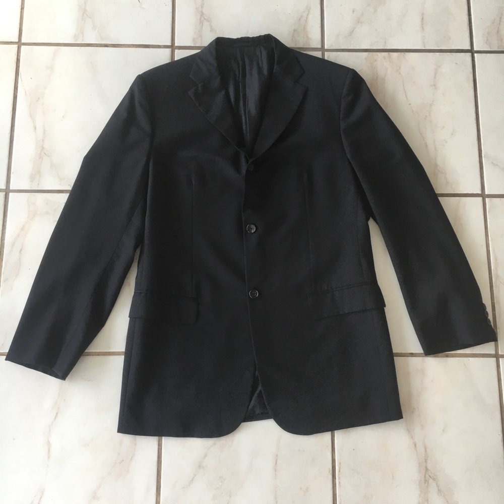 Jil Sander R52 Blazer Navy Wool Mohair Tailor Made